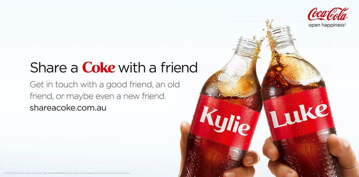 Share-a-Coke Campaign