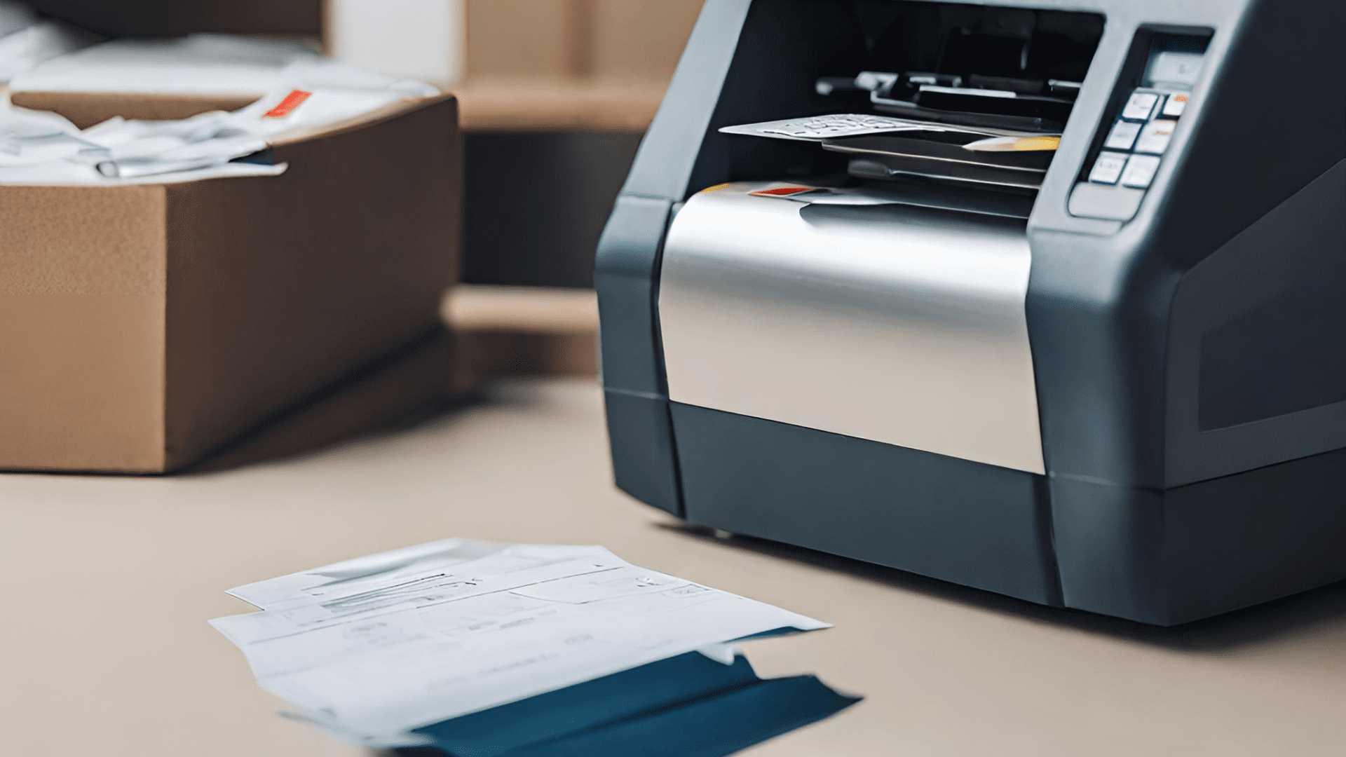 Franking machine processing letters